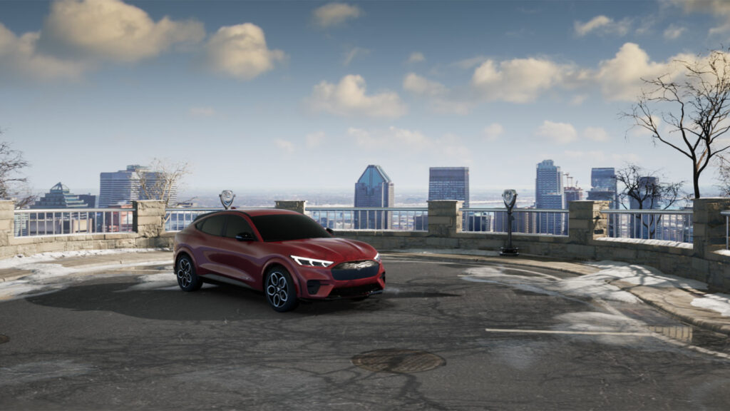 Rising to the challenge of real-time broadcast, the Vizion team created custom 3D car models and bespoke natural environments for Ford’s 2020 live-streamed product launch.